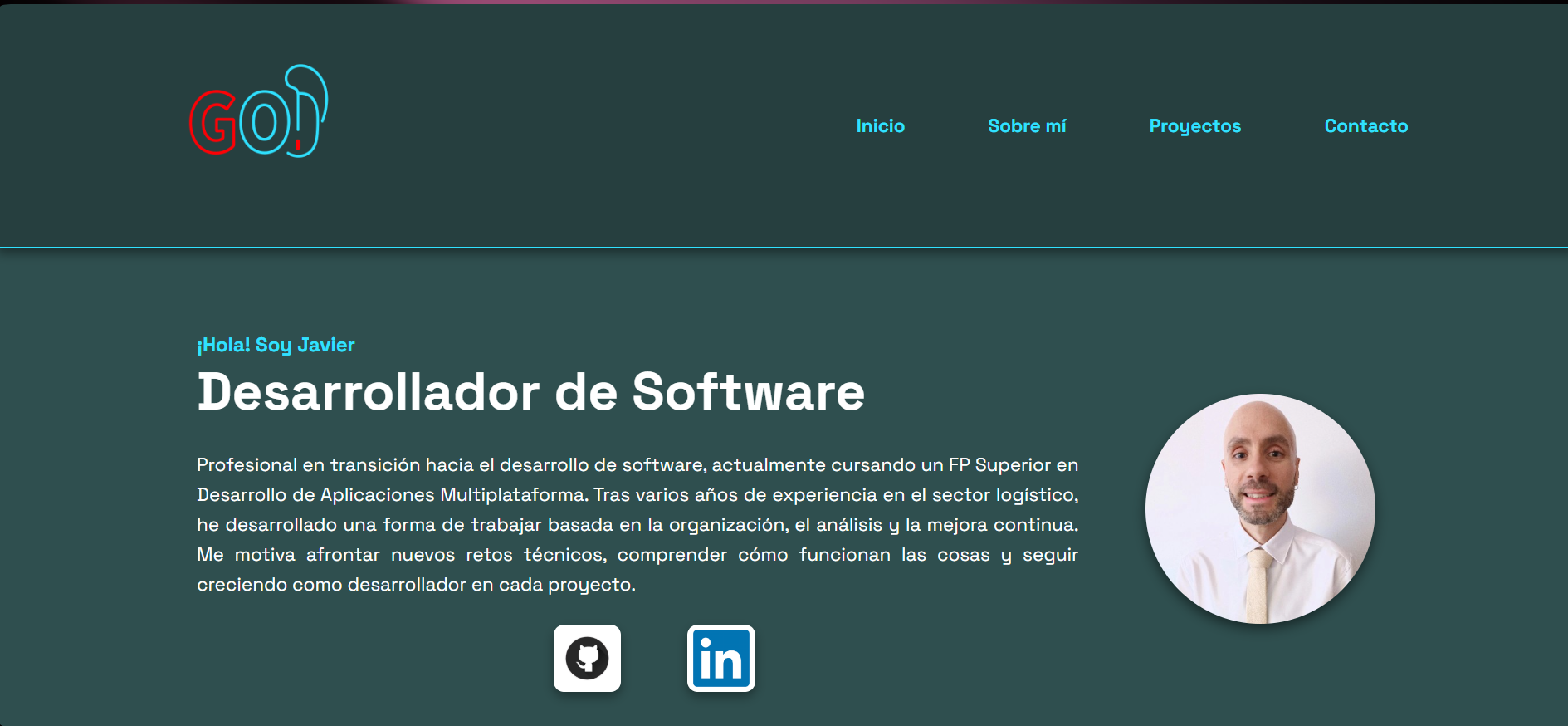 Fotografía de UI Portfolio GO